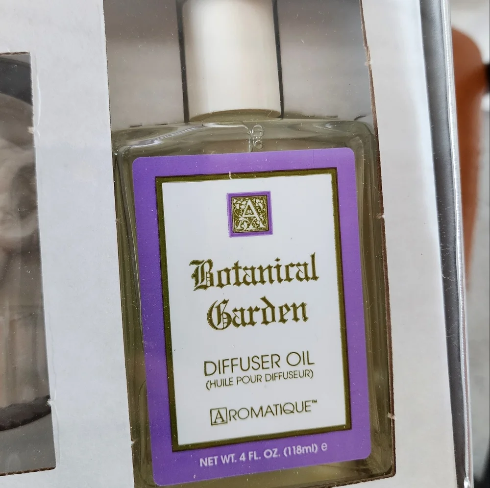 Aromatique botanical garden diffuser set